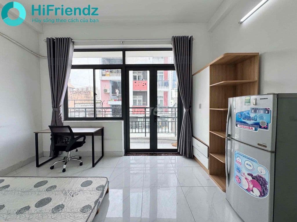 Studio sieu thoáng ngay trung tâm bình thạnh