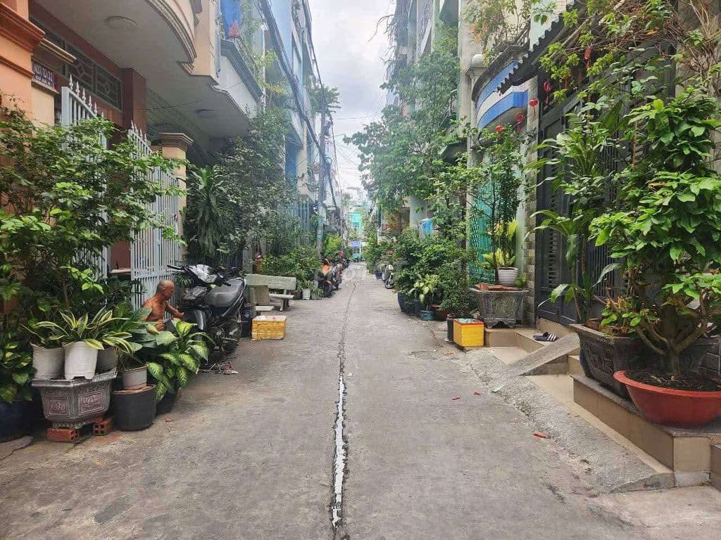 Cư Xá Phú Lâm A ( 4,3 x 17 ) 3 tầng đúc, hẻm gần 4m nhỉnh 6 tỷ.