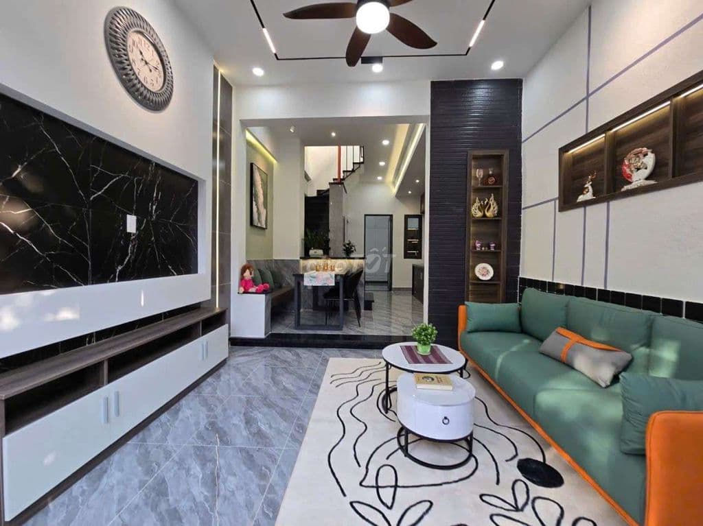 Nhà hẻm xe hơi thông phường 16 Gò Vấp 56m2 CHỈ 6xTY - Ảnh 2