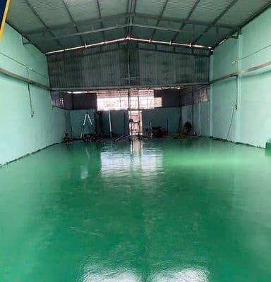 Xưởng Dĩ An 300m² đường cont 24/24 nền epoxy có 3fa sản xuất