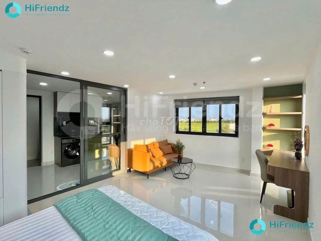 STUDIO TÁCH BẾP CỬA SỔ TRỜI VIEW ĐẸP FULL NỘI THẤT GẦN LOTTE - Ảnh 3