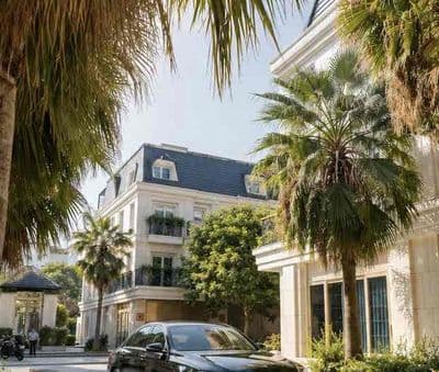 Cho thuê biệt thự 5 phòng ngủ cao cấp gần bãi biển Mỹ Khê, đầy đủ tiện