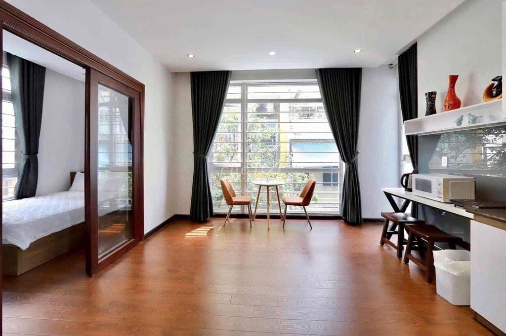 Căn Hộ 1PN Nội Thất Cao Cấp Gần Hàng Xanh_Thị Nghè_Metro Tân Cảng