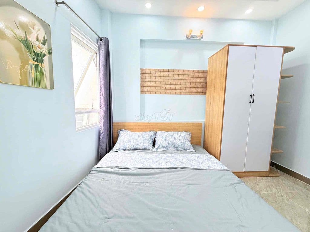 CHO THUÊ PHÒNG STUDIO SỔ TRỜI MỚI NGAY CÔNG VIÊN GIA ĐỊNH - FULL NT - Ảnh 3