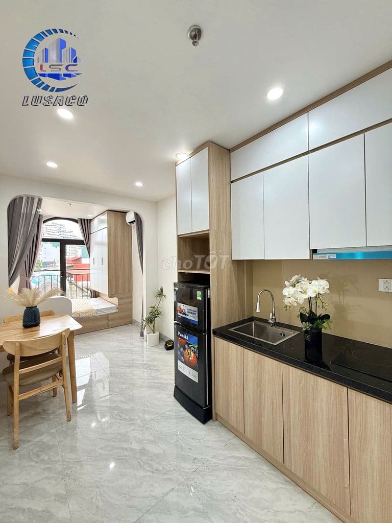 Căn hộ studio ban công ngay lê quang đạo, Sân vận động mỹ đình