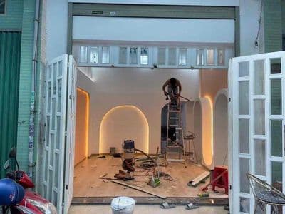 Nhà Đẹp Phan Văn Trị_ Bình Thạnh , trệt Lững Lầu, 17tr5
