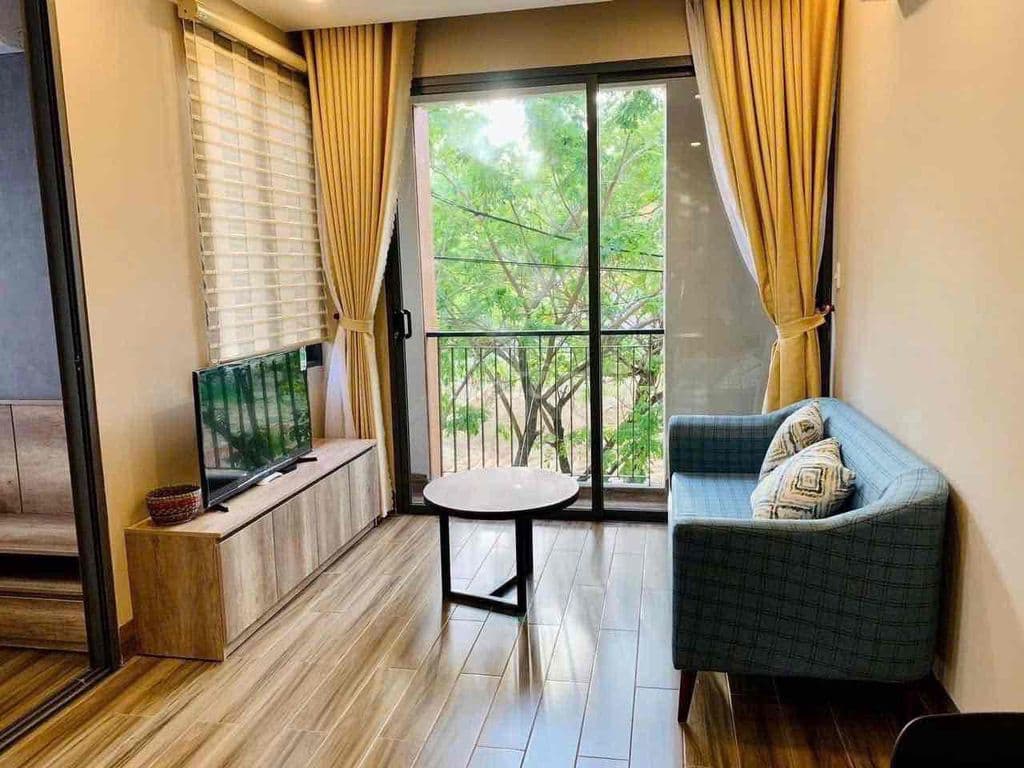 Cho Thuê Căn Hộ 40m2 Tách Bếp Ban Công Gần Công Viên Lê Văn Tám - Ảnh 2