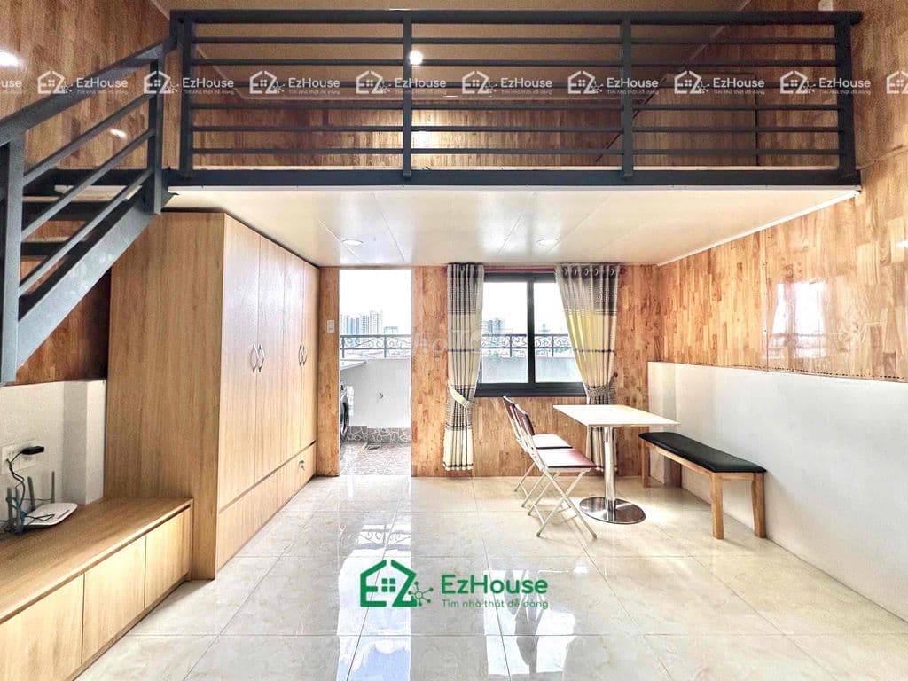 Cho Thuê Căn Hộ Duplex Ban Công Máy Giặt Riêng Gần Ngã Tư Hàng Xanh - Ảnh 2