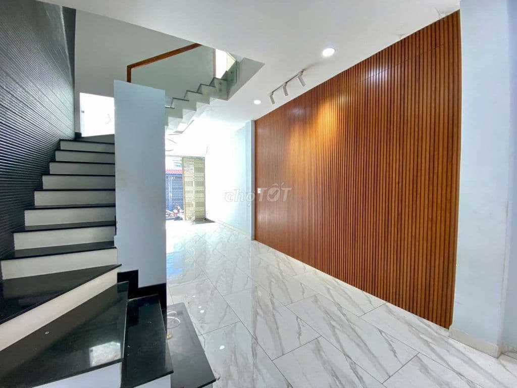 hẻm 7m khu nàn cơ võ văn vân ngay cầu tân tạo 4x14 trệt 2 lầu st - Ảnh 3