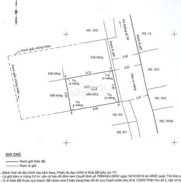 Hàng Hiếm lô đất sát mặt tiền Đường 38, Hiệp Bình Chánh Cạnh Chợ HB - Ảnh 3