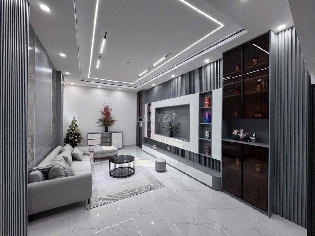 CHÚ EM CẦN BÁN NHÀ CẠNH PHỐ NHỔN PHÂN LÔ OTO THANG MÁY 50M NHỈNH 12 TY - Ảnh 2