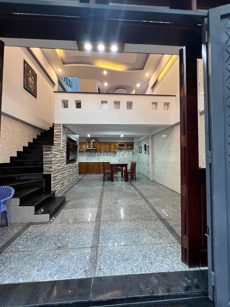 Nhà Bán 1trệt 1lững 3lầu giá 6 ty 600triệu phường thông tây hội p9 gv - Ảnh 3