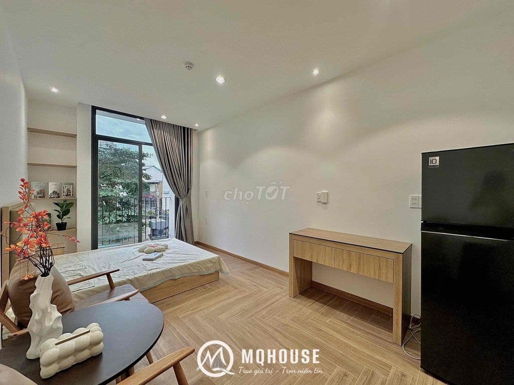 CĂN HỘ 1PN BAN CÔNG - MÁY GIẶT RIÊNG✨NGAY NGUYỄN THÁI BÌNH - KHU K300 - Ảnh 3