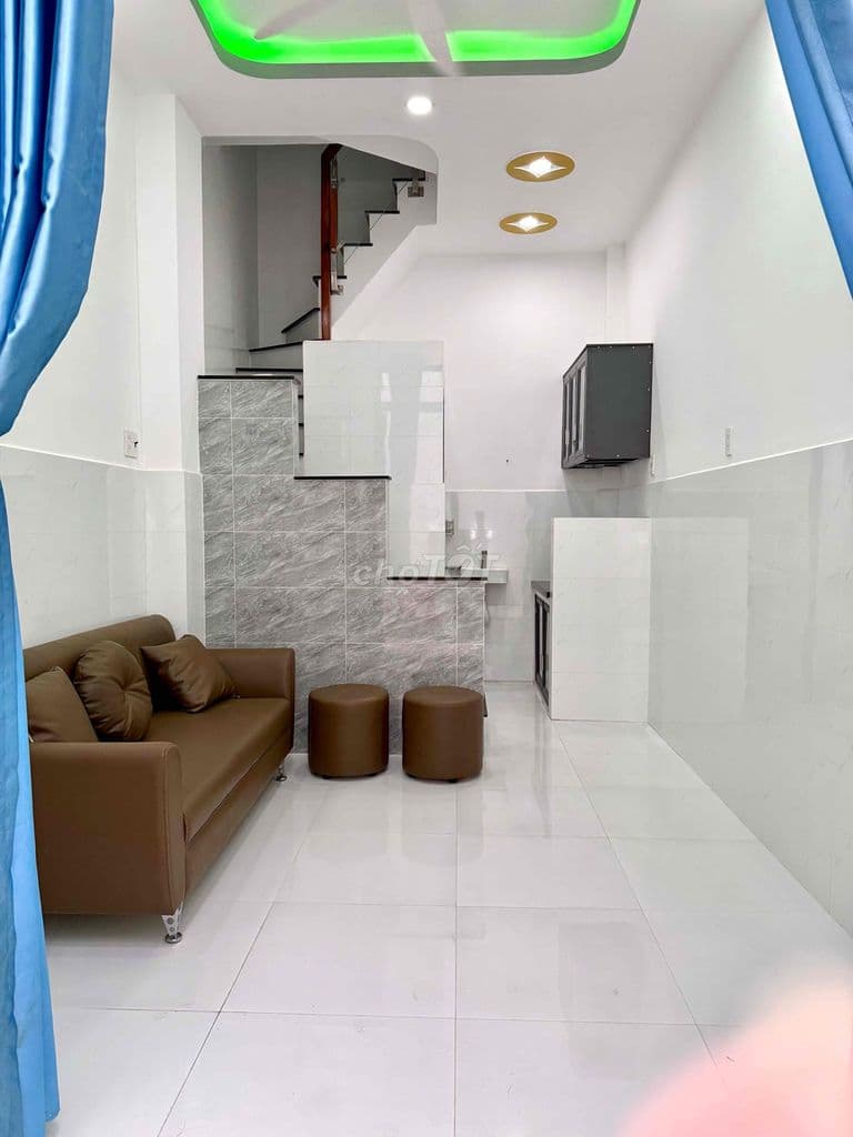 nhà bán 3 x 7m. 1 lầu đường Mễ cốc f15.Q8