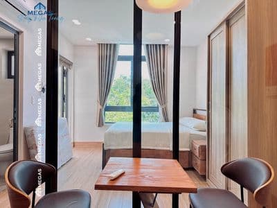 CHO THUÊ CĂN 1PN - BAN CÔNG MỚI XÂY - STYLE HÀN QUỐC - Hà Quang 2