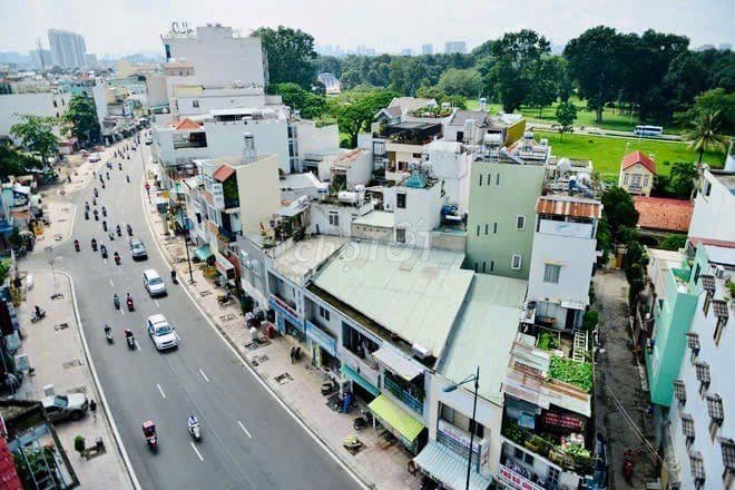 Mặt tiền khu gần sân bay nguyễn văn công, Có vỉa hè chỉ 5t35 tl nhiều