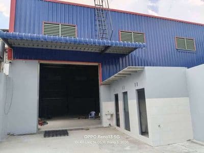 Xưởng Dĩ An mới 100% 600m giá 40tr có sân