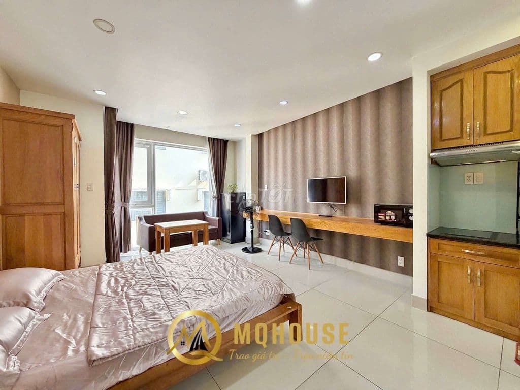 🪩Căn hộ STUDIO_35m2_BANCONG📍Gần Cầu Ông Lãnh Q1💐CHỈ TÍNH ĐIỆN - Ảnh 2