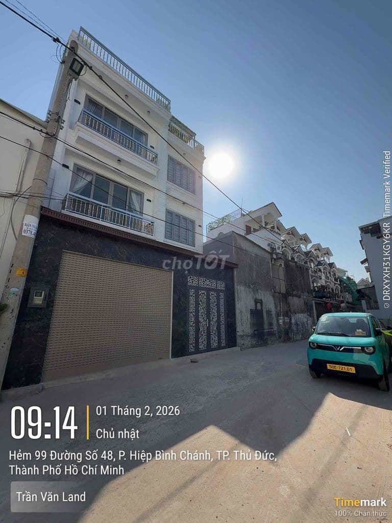 ⭕️❌VILLA MINI 4 TẦNG NGANG KHỦNG 8M, NGAY CHỢ HIỆP BÌNH, GIGAMALL - Ảnh 3