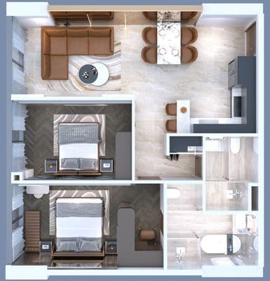 CĂN HỘ 2PN REGAL COMPLEX – BIỂU TƯỢNG SỐNG MỚI TẠI ĐÀ NẴNG