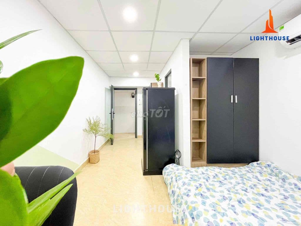 🍀 studio quang trung - thống nhất gần chợ hạnh thông tây, Th máy