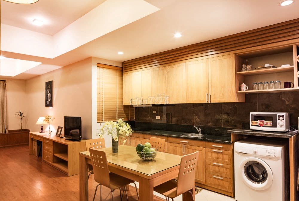 Cho Thuê Căn Hộ Dịch Vụ Studio 70m2 View Hồ Ba Mẫu, Đống Đa, Hà Nội - Ảnh 2