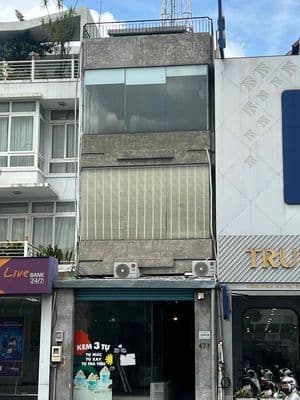 mặt bằng mặt tiền Phan văn trị văn phòng - shop