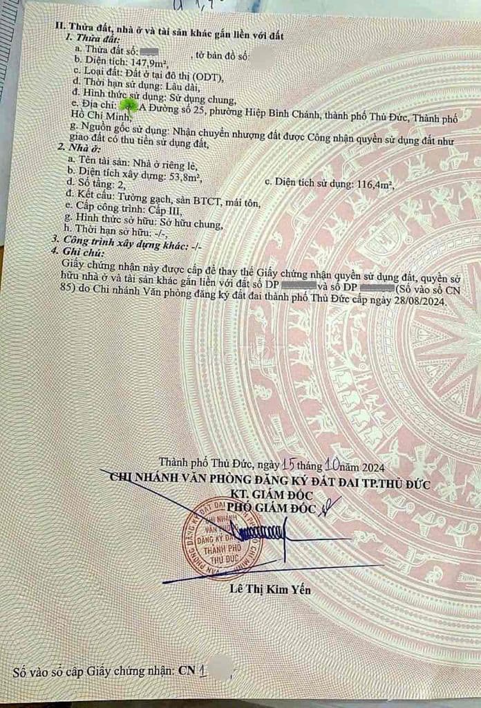 Bán nhà DT 148m2 , khu đường 25 giáp Phạm Văn Đồng, giá chỉ 9,5 tỷ