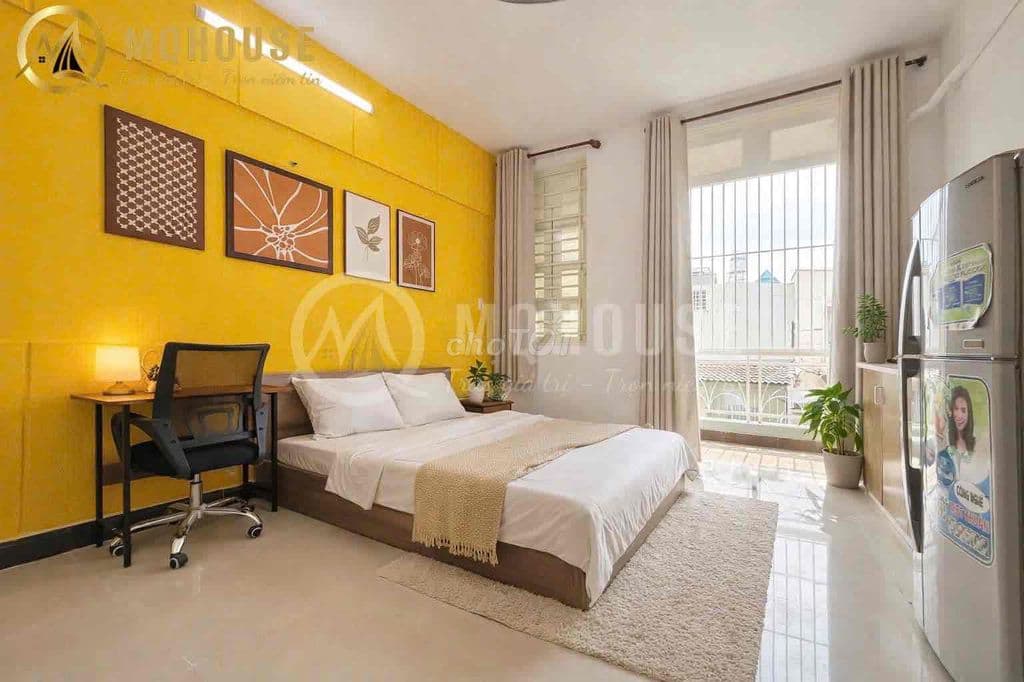 💥Cho thue căn hộ Studio bancony - full nội thật tại Nguyễn Văn Đậu