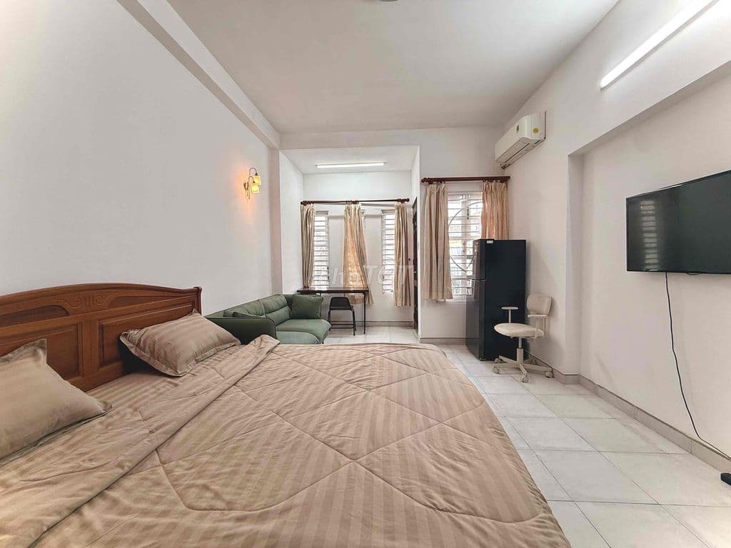 Căn Hộ 45m2 Balcony/Cửa Sổ Trời Bếp Chung Lớn Nhà Thờ, Chợ Tân Định - Ảnh 2