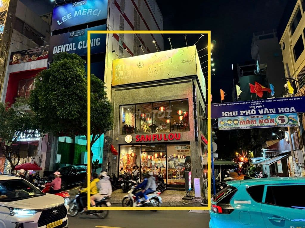 🍑GÓC 2MT - CAO THẮNG, Q3🍑 7x20m (2 Tầng trống suốt)