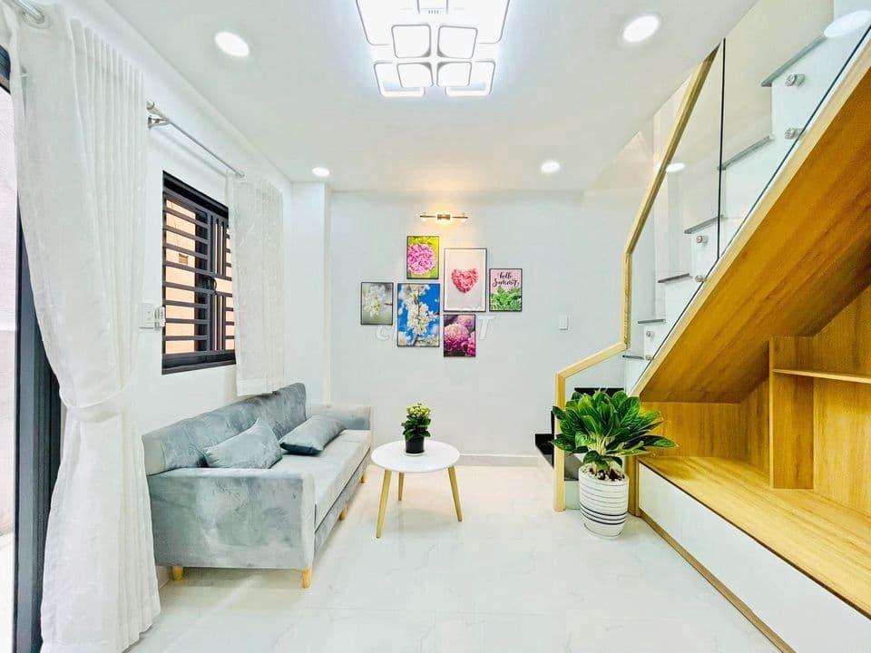 Bán Nhà Q12 40m2Ngay Lê Văn Khương Giá 900 Trieu Cho thuê 4tr/tháng - Ảnh 2