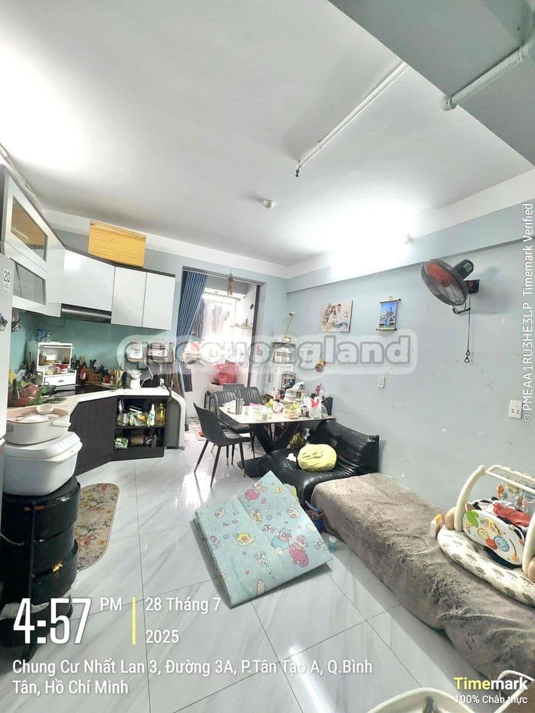 Gấp Chung cư Nhất Lan 3. 62m2. 2pn 1w. SHR. BANCON RỘNG