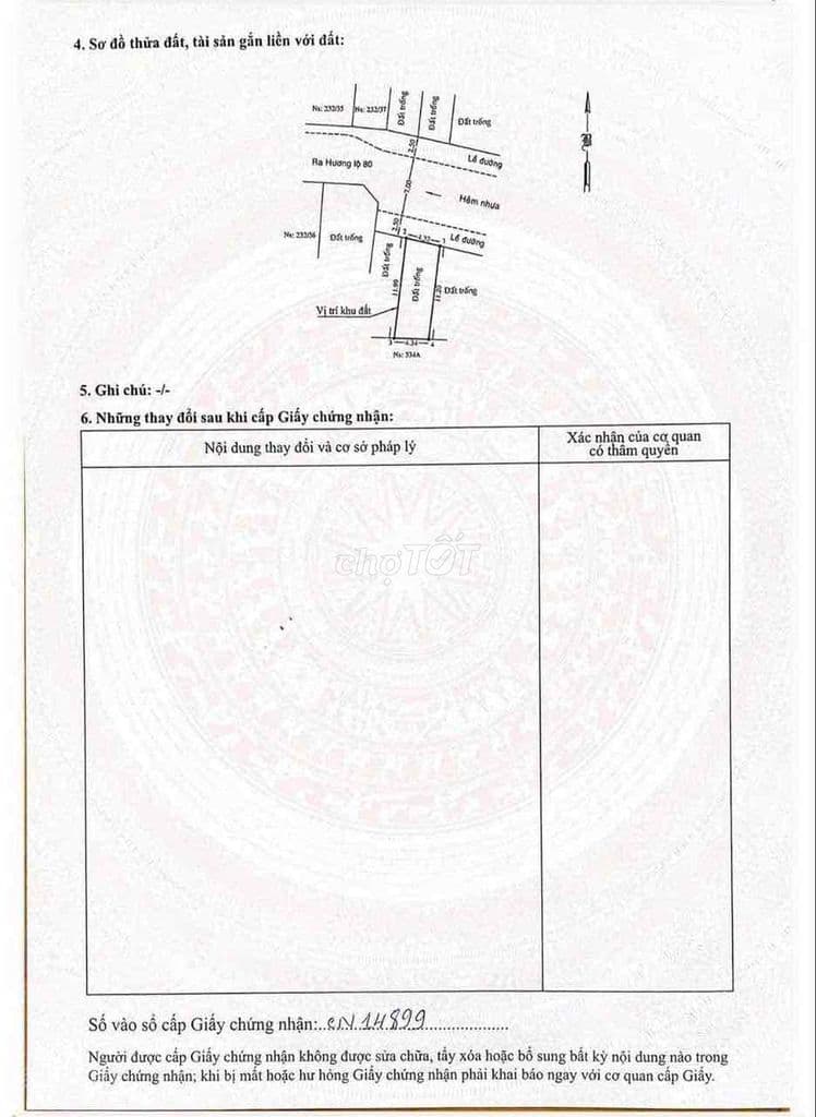 ♻️Đất Bán 232/40 Đường Hương Lộ 80, 4.5x12m full thổ P Bình Tân - Ảnh 3