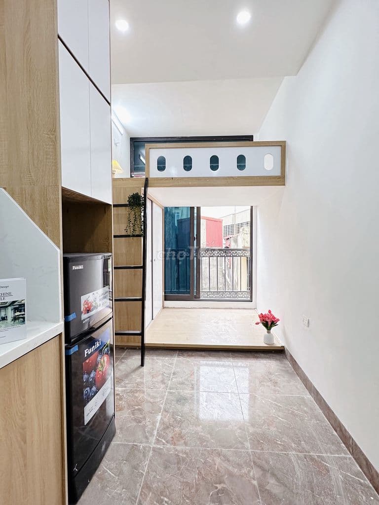 Cho thuê CCMN full đồ có máy giặt riêng , ban công tại Trần Khát Chân - Ảnh 2