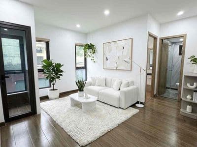 1n1k ô tô đỗ cửa, nhà mới tinh 45m2 full nội thất ngay Hoàng Quốc Viet