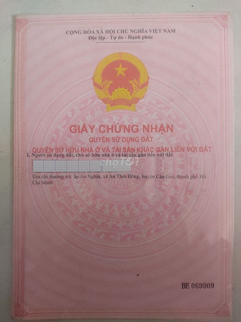 Bán đất cây lâu năm mặt tiền đường Rừng Sác, huyện Cần Giờ, TP. HCM.