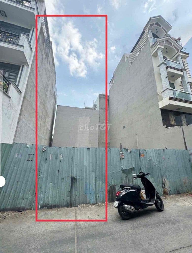 Hẻm oto tải 6m thông gò xoài - 5m2 x 15m - xd tự do