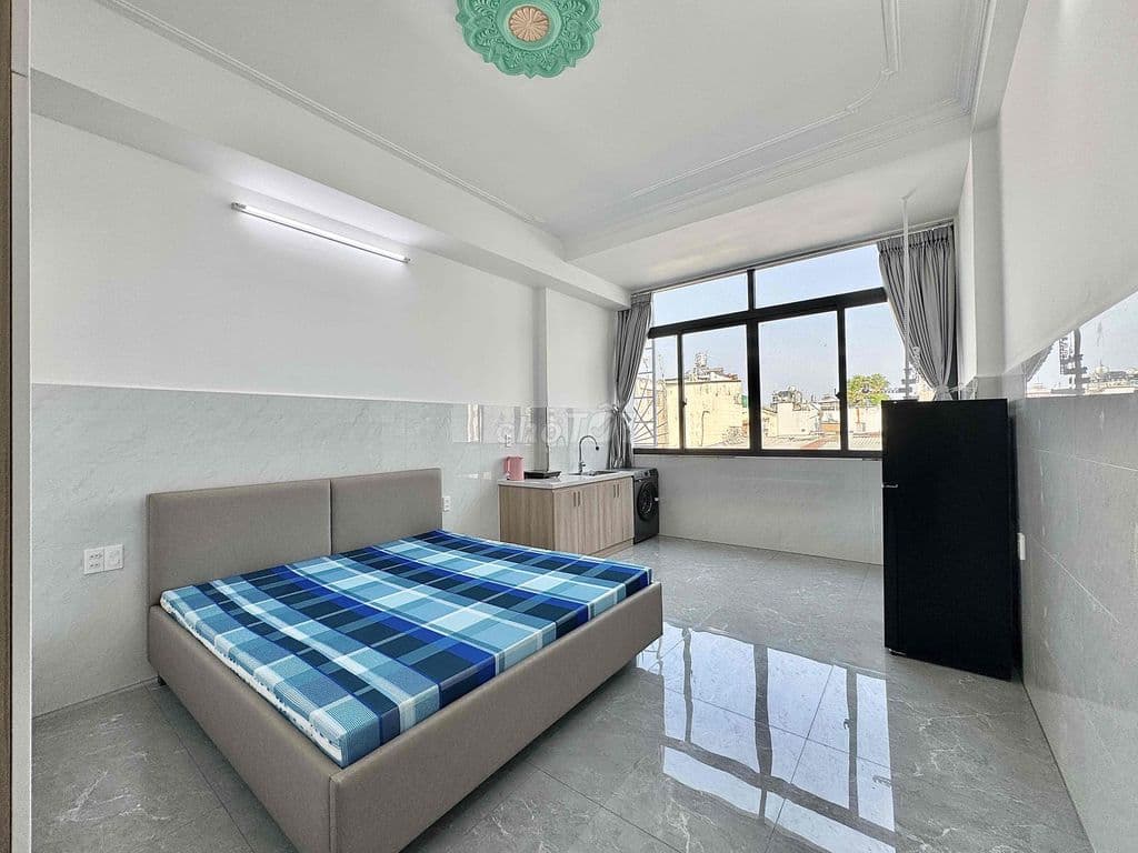 CHO THUÊ CĂN HỘ CỬA SỔ TRỜI FULL NỘI THẤT ĐƯỜNG QUANG TRUNG - GÒ VẤP