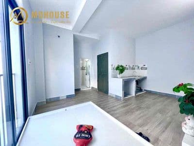Cho thuê studio ban công thoáng gần hàng xanh, Học Viện Hành Chính