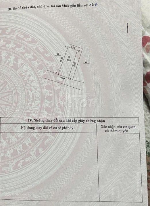 63m2 tại Đồng Mai - MT 4,9m - đường 3,6m - ô tô tải vào đất - chỉ 2 tỷ