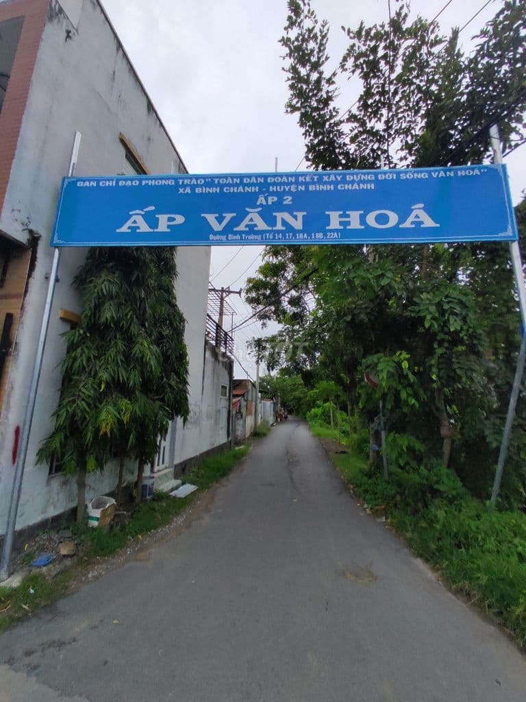 Đất xã Bình Chánh 5m x 20m, sổ hồng riêng.