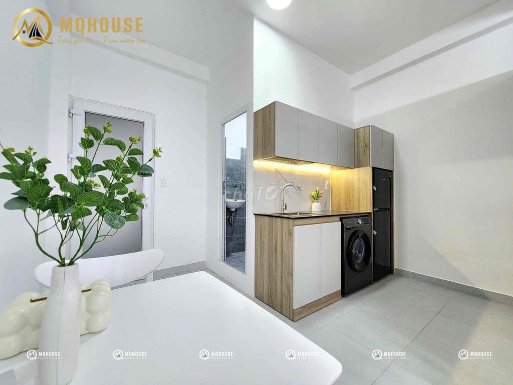 PHÒNG TÁCH BẾP SIÊU ĐẸP NGAY KHU BÀU CÁT - Máy giặt riêng - Ảnh 3