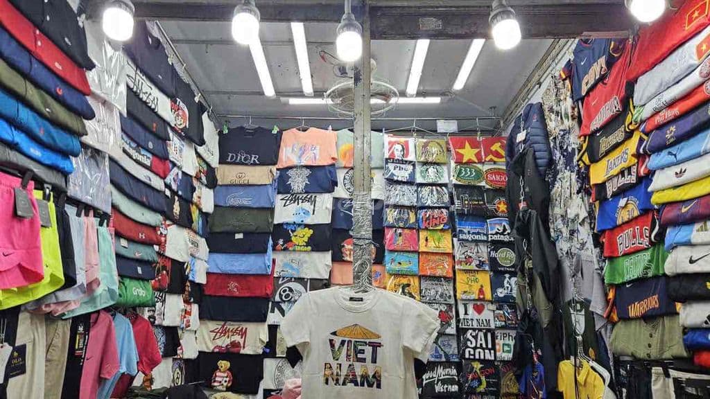 giá bán còn thương lượng sạp đôi chợ bến thành - Ảnh 2