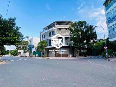 CHO THUÊ DÀI HẠN TOÀ NHÀ LÔ GÓC 4 TẦNG 600m2 KHU ĐÔ THỊ HÀ QUANG 2 KIN