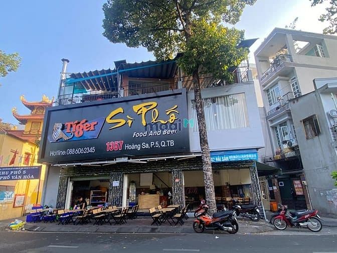 Bán nhà GÓC 2MT Hoàng Sa - ngang 15m - SHR - trệt lầu ST