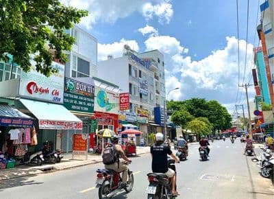 Bán nhà mặt tiền đường Diệp Minh Châu (4x16m vuông vức) nhà 1 lầu