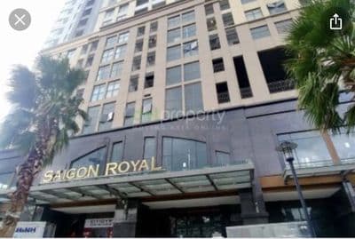 Cho Thuê OT 1PN Saigon Royal nhà trống Giá 12tr