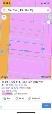 Mặt tiền châu pha bà rịa 10x45m 450m2 100tc giá chỉ 4.6 Tỷ