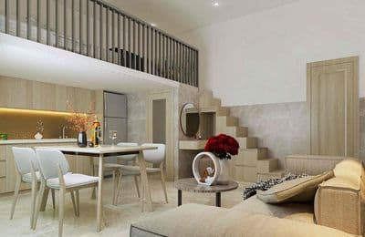 CH Duplex Full mới - thiết kế sang trọng - Ban công thoáng Sala